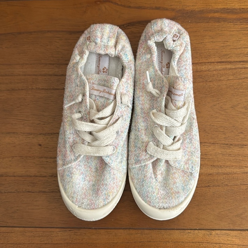 Tommy Bahama Women's Multicolor Lightweight Pastel Sneakers Size 7.5